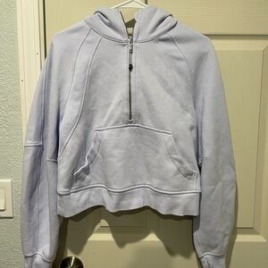 Lululemon scuba oversized half zip hoodie size XS/S